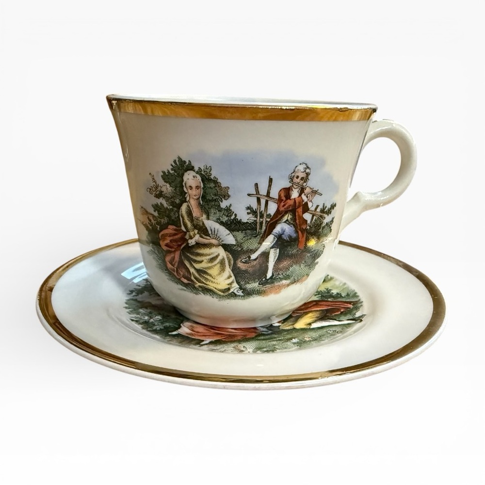 Vintage “A Capsco Product” - Washington D.C Souvenir Mini Saucer & Cup